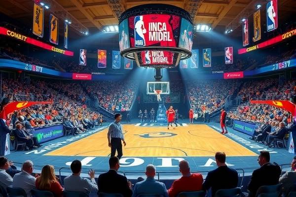 NBA赛事在CCTV5高清录像的呈现