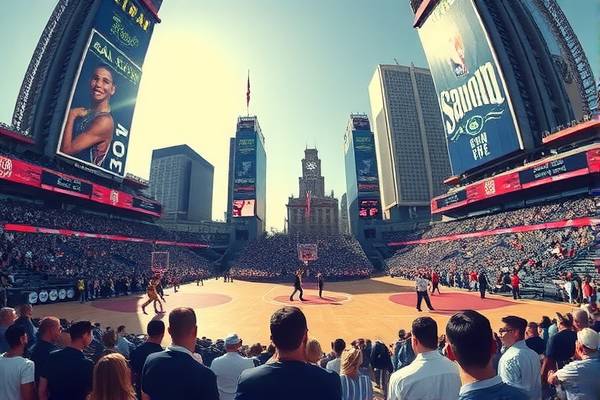 NBA录像回放，骑士与勇士的较量