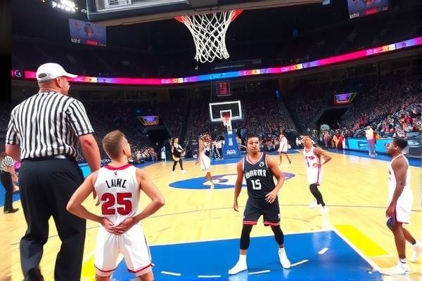 NBA录像精彩对决，活塞VS火箭