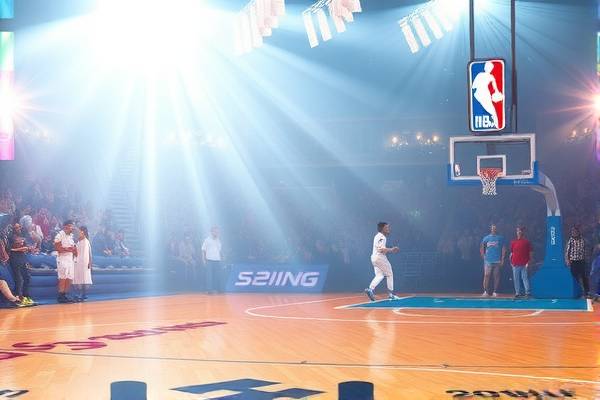 NBA蓝网与勇士激烈对决，一场不容错过的比赛录像