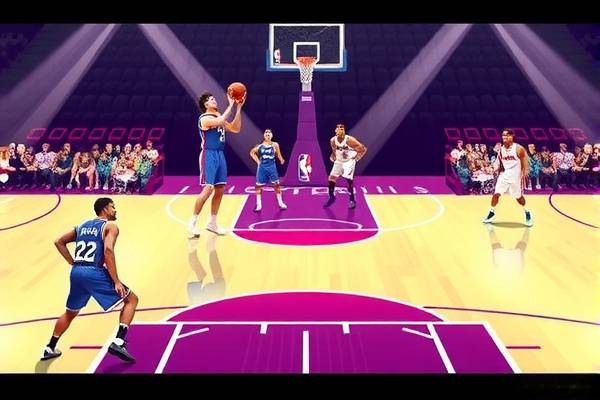 NBA赛事精彩瞬间，中文解说录像带你领略篮球魅力