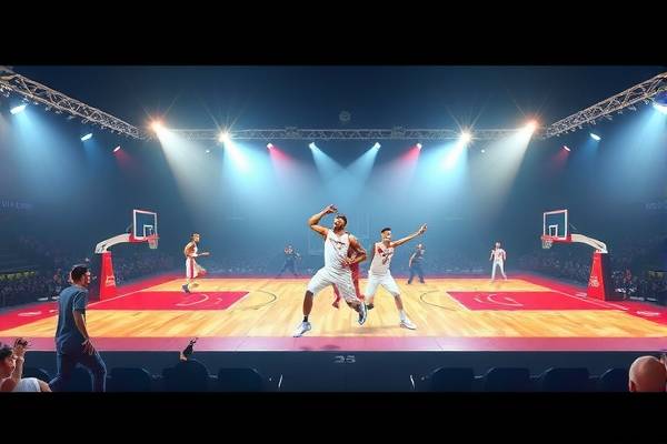 NBA场下录像，记录荣耀与汗水