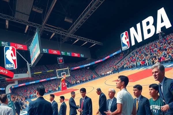 NBA季前赛精彩瞬间，录像见证篮球传奇