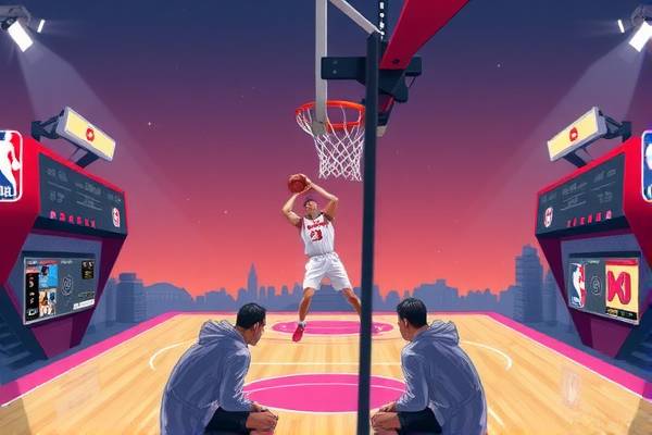 NBA录像灌篮，热血瞬间再现眼前