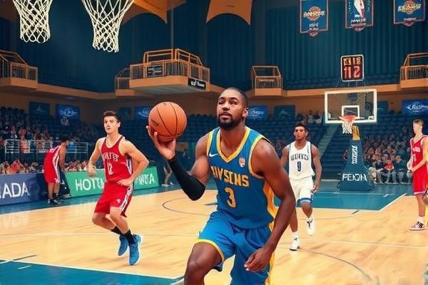 NBA湖人队精彩瞬间的录像回放