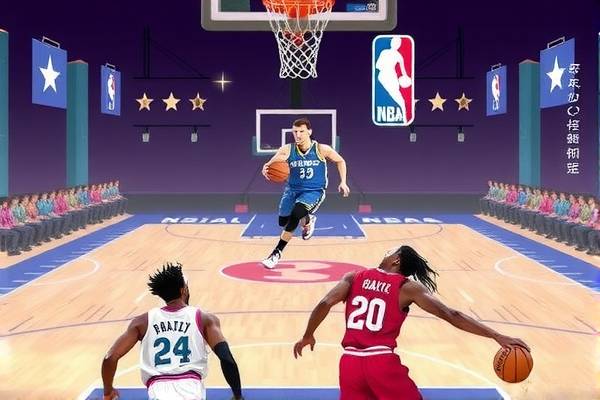 NBA录像，马刺与掘金的激烈对决