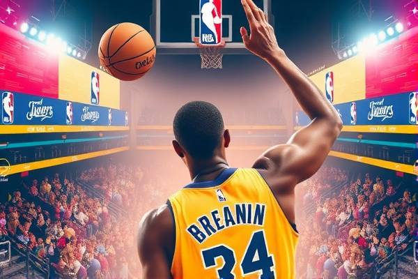 NBA录像中的雷阿伦，传奇射手的辉煌时刻